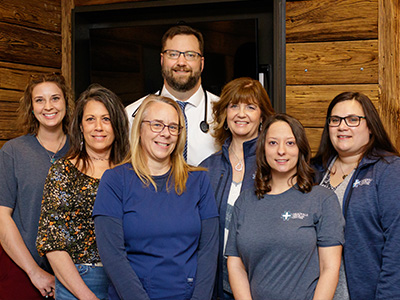 Dr. Ryan Landefeld and staff at Primary Care Services